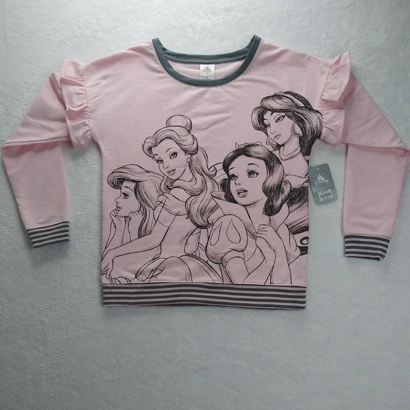 Disney T- Shirt Girls Long Sleeve Size M - Picture 2 of 8